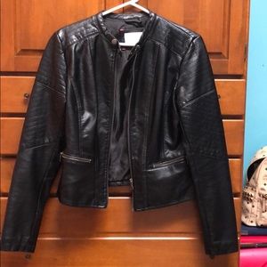 Leather jacket
